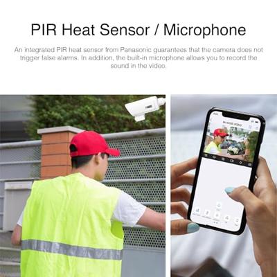 INSTAR IN-9408 2K+ wit - LAN/WLAN bewakingscamera met kunstmatige intelligentie - weerbestendige buitencamera - 2.4GHz en 5GHz WLAN - WPA3 - HomeKit - PIR - Bewegingsdetectie - Groothoek - RTSP