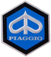 RMS badge stickers hexagonal piaggio - thumbnail