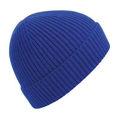 Beechfield CB380 Engineered Knit Ribbed Beanie - Bright Royal - One Size
