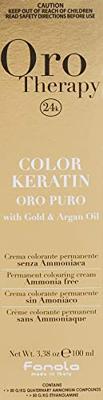 Fanola Oro Therapy Colour Keratin Permanent Coloring Cream 100 ml Haarverf Fanola Oro Therapy Colour Keratin Permanent Coloring Cream 100 ml Haarverf
