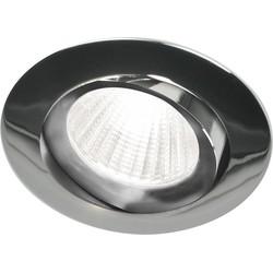 Ben Oval LED inbouwspot Chroom Ben Oval LED inbouwspot Chroom