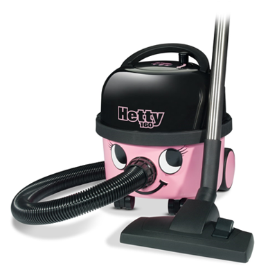 Numatic Hetty Compact HET-160 Stofzuiger met zak Roze
