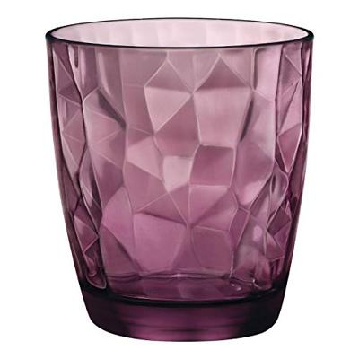 Bormioli Rocco Waterglazen Diamond - Paars - 300 ml - 6 stuks Bormioli Rocco Waterglazen Diamond - Paars - 300 ml - 6 stuks