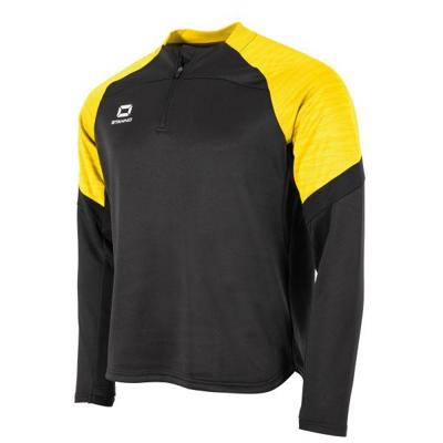 Stanno 408038K Bolt Quarter Zip Top Kids - Black-Yellow - 116