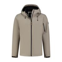 Travelin' Men - Softshell jacket - Zand - Maat XXL - thumbnail