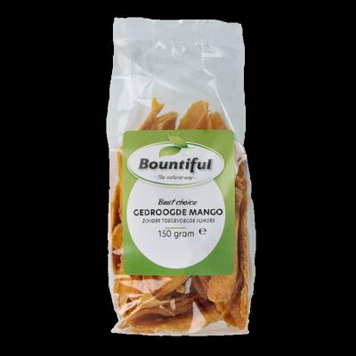 Mango gedroogd zonder toegevoegde suikers 150 Gram Mango gedroogd zonder toegevoegde suikers 150 Gram