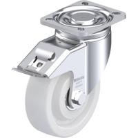 Blickle LH-SPO 125K-1-FI Zwenkwiel met rem Wieldiameter: 125 mm Draagvermogen (max.): 700 kg 1 stuk(s) - thumbnail