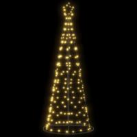LED-kerstboom 200 LEDs warm wit 182 cm - thumbnail