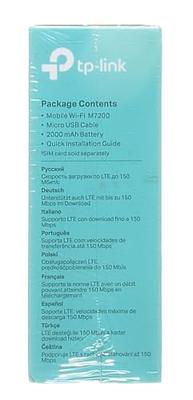 TP-LINK M7200 MiFi router Meerdere kleuren