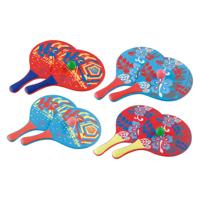 Beachballset Hout, 3dlg - thumbnail