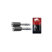 Stagg AC-PMSJFSH Verloop Mini Jack(F) - Stereo Jack(m) (2 stuks) - thumbnail