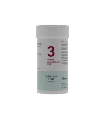 Pflüger Ferrum phosphoricum 3 D12 Schussler 400 Tabletten Pflüger Ferrum phosphoricum 3 D12 Schussler 400 Tabletten