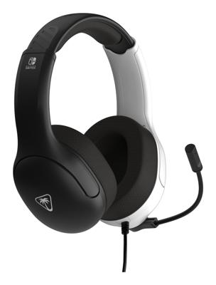 Cuffie da gioco cablate - TURTLE BEACH - Nintendo Switch - Airlite Fit - Nero e bianco