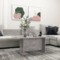 VidaXL Salontafel 103,5x60x40 cm bewerkt hout betongrijs - thumbnail