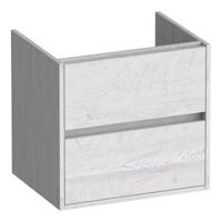 Brauer Adore - Onderkast - 60 cm - met 2 Softclose Lades Greeploos en 1 Sifon Uitsparing - Forest Seashell - thumbnail