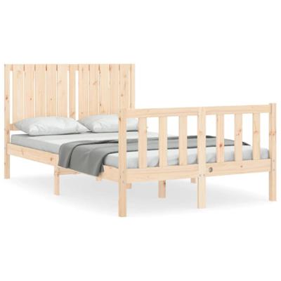 Bedframe zonder matras massief grenenhout 120x200 cm