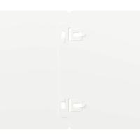 Gazonranden 50 st 15x103 cm koudgewalst staal wit - thumbnail