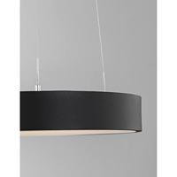 Lyora HanglampRando Thin zwart Ø 38cm - 9453431 - thumbnail