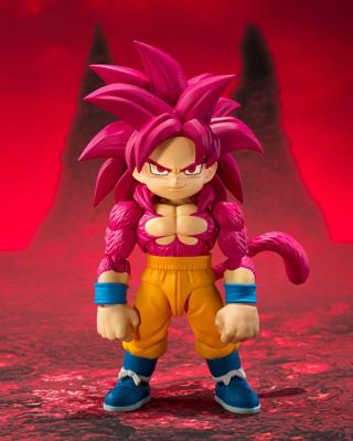 Dragon Ball Daima S.H.Figuarts Action FigureSuper Saiyan Level 4 Son Goku (mini) 8 cm