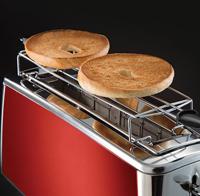 RUSSELL HOBBS 23250-56 - Luna Toaster - Fast Toast Technology - Solar Red - thumbnail