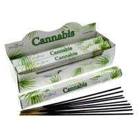 37110 Cannabis - Stamford Premium Hex Wierook Stokjes - thumbnail