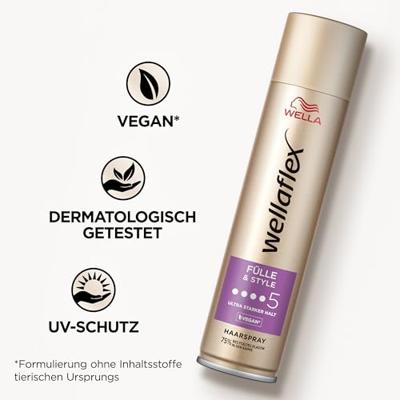 Wella Wella Wellaflex Fullness & Style Haarspray 250 ml