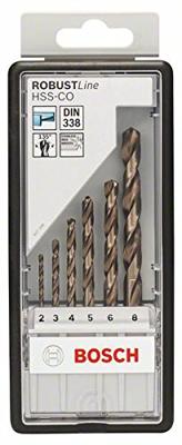 Bosch Accessoires 6-delige HSS metaalboren set | Robustline | 2607019924 - 2607019924