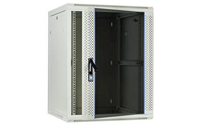 DSI 9U witte wandkast met glazen deur - DS6609W server rack