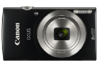 IXUS 185 - Digitale camera - compact - 20.0 MP - 720p / 25 beelden per seconde - 8x optische zoom - zwart - thumbnail