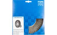 PFERD TOOLS 43701260 Ronde borstel breed ongetordeerd RBU Ø 200 x 25 mm variabel boorgat Ø roestvrijstalen draad 0,30 voor slijpblok 1 1 stuk(s) - thumbnail