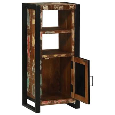 Badkamerkast Bruin 40 x 30 x 90 cm Massief Gerecycled Hout