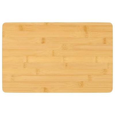 Ontbijtborden 6 st 22x14x0,8 cm bamboe