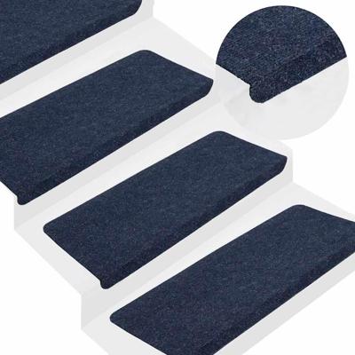 VidaXL Trapmatten zelfklevend 15 st 65x24,5x3,5 cm blauw VidaXL Trapmatten zelfklevend 15 st 65x24,5x3,5 cm blauw