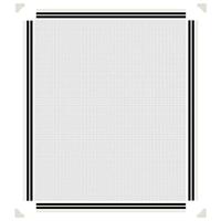 VidaXL Insectenhor voor ramen magnetisch 100x120 cm wit - thumbnail