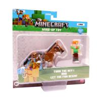 MINECRAFT S2 3D WIND-UP TOY - ALEX & HORSE - thumbnail
