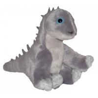 Wild Republic knuffel NHM Diplodocus 13 cm pluche grijs - thumbnail