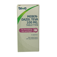 Mebendazol 100mg 6 Stuks - thumbnail