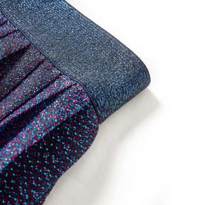 Kinderrokje met glitters 116 marineblauw