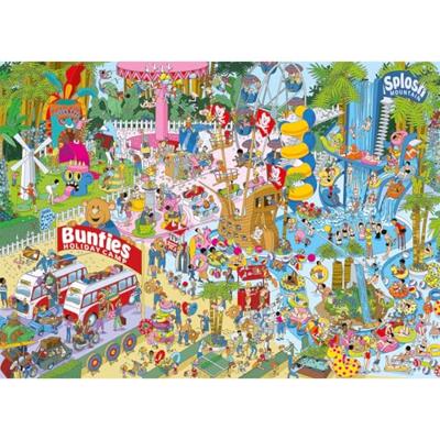 Trouble in Paradise Puzzel 1000 Stukjes Trouble in Paradise Puzzel 1000 Stukjes