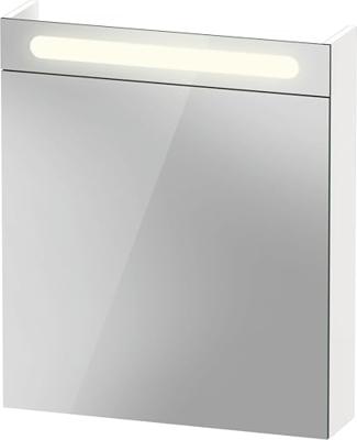 Spiegelkast Duravit No.1 Met 1 Deur Met LED Verlichting 60x14.8x70 cm Links Wit Duravit Spiegelkast Duravit No.1 Met 1 Deur Met LED Verlichting 60x14.8x70 cm Links Wit Duravit