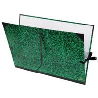 Tekenmap Canson Classic Annonay lintsluiting 610x810mm groen - thumbnail