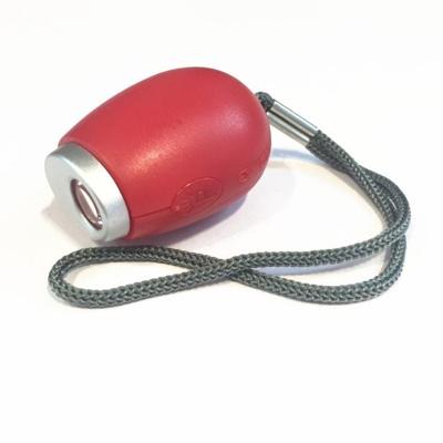 Draagbare digitale projectie alarm klok mini projector LED klok Carry time zaklamp klok met hangende touw (rood)