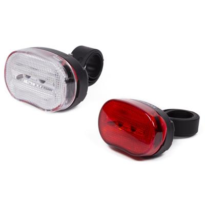 Fietslamp 3 leds rood