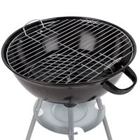 Kolenbarbecue met wielen Aktive Geëmailleerd metaal 46 x 89 x 46 cm Zwart - thumbnail