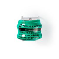 Nikkel-Metaalhydride-Accu | 2,4 V | 80 mAh | Soldeerlip - thumbnail
