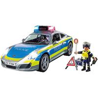 Playmobil - Porsche 911 Carrera 4S Police - White (70066) - thumbnail