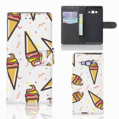 Samsung Galaxy Grand Prime | Grand Prime VE G531F Book Cover Icecream