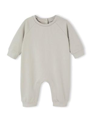 Babypakje met opening aan de achterkant ijsblauw