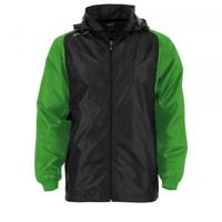Stanno 454106K Centro Windbreaker Kids - Black-Bright Green - 128 - thumbnail