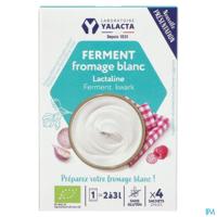 Yalacta Ferment Kwark Lactaline Bio 4x4g - thumbnail